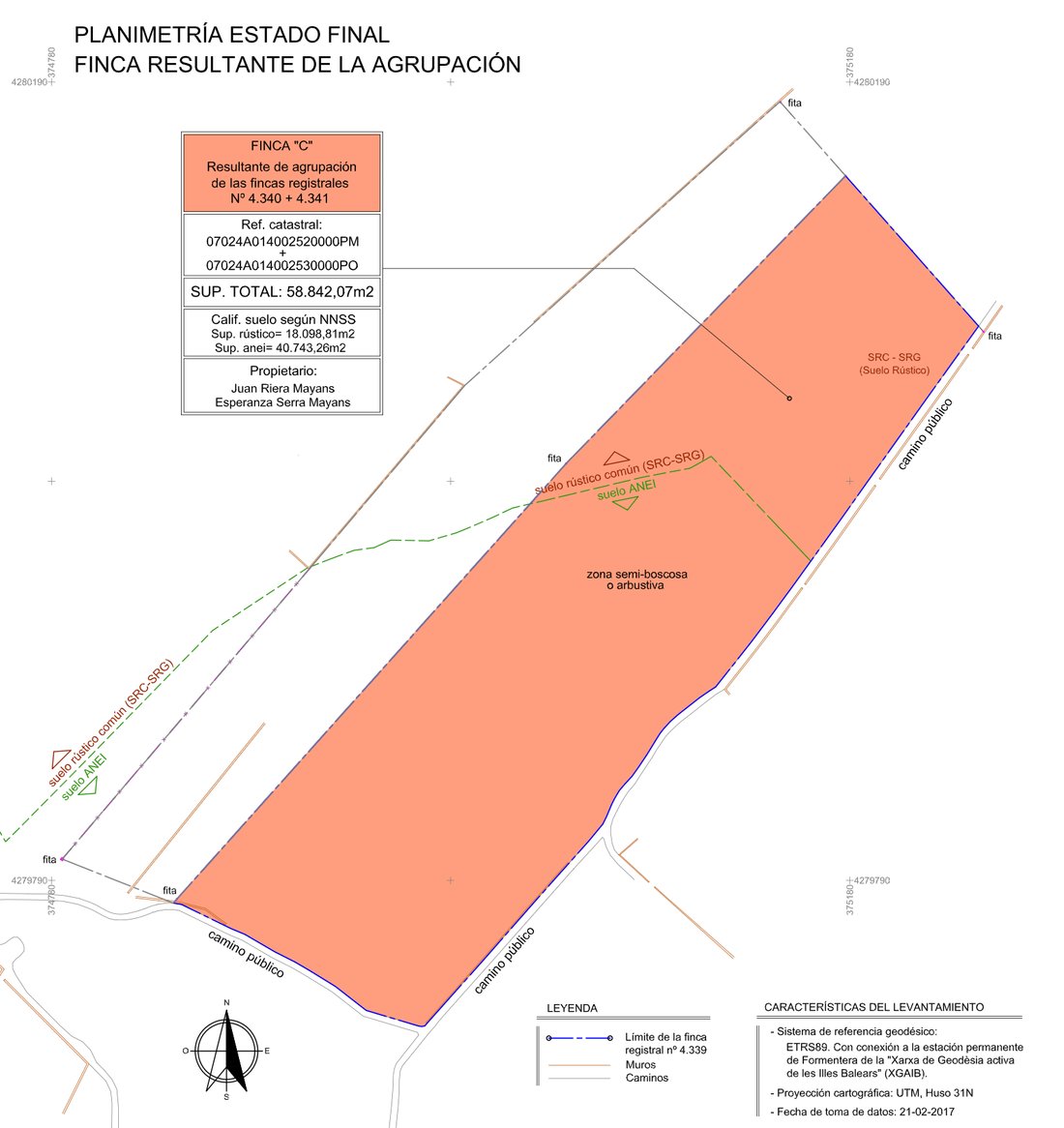 Land in Formentera, Balearic Islands, Spain 3 - 17951530