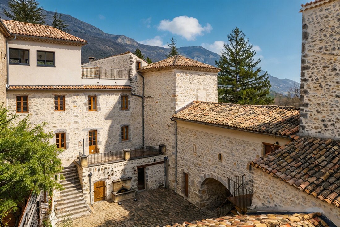 Chateau in Montbrun-les-Bains, Auvergne-Rhône-Alpes, France 3 - 15955376