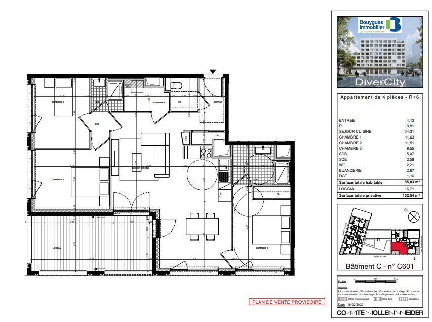 Apartment in Ouest, Ambilly, France 4 - 12848161