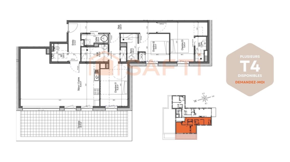 Apartment in Prefecture, Arras, France 2 - 16455699