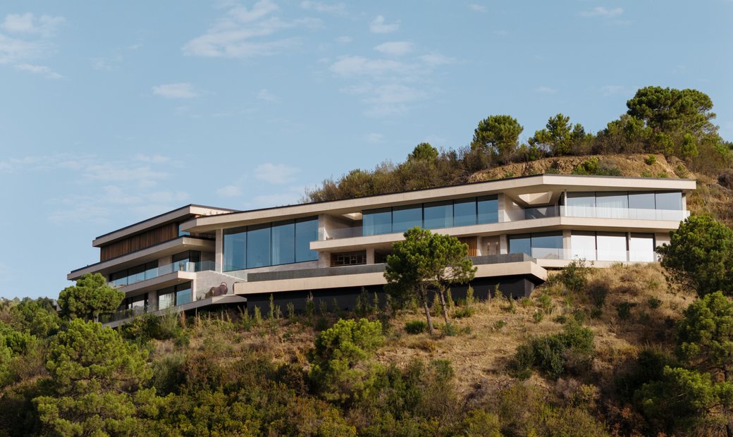 Illustration of Eco Conscious Luxury Villas