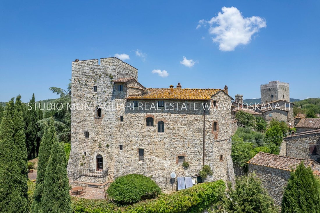 Castle in Gaiole in Chianti, Tuscany, Italy 2 - 18154060