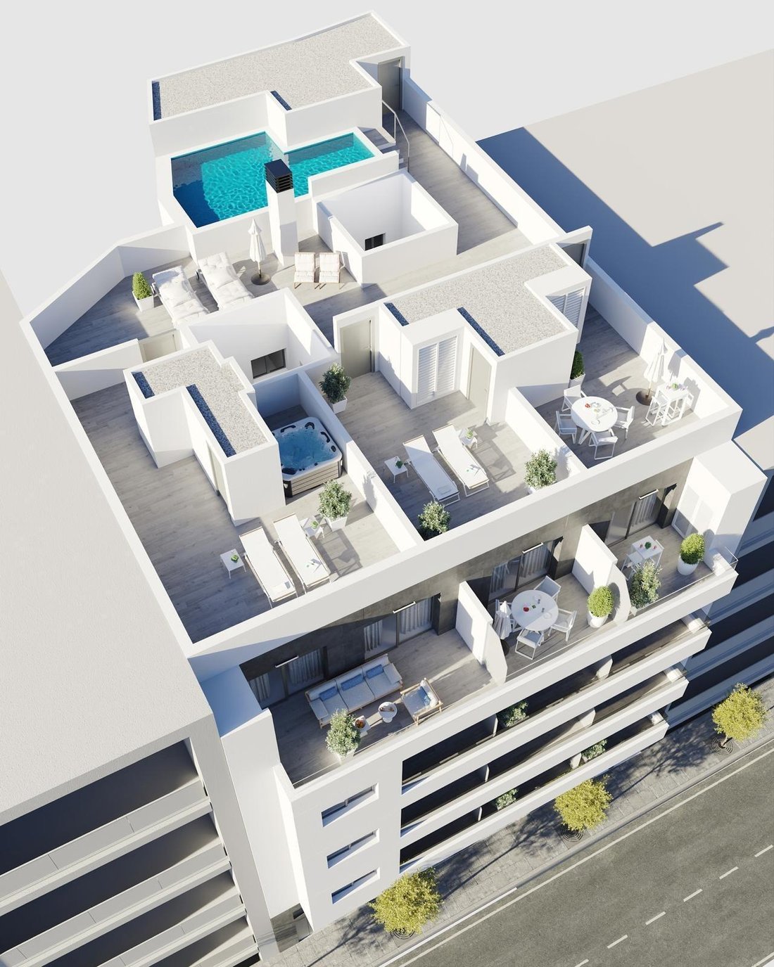 Penthouse in Torrevieja, Valencian Community, Spain 1 - 18172272