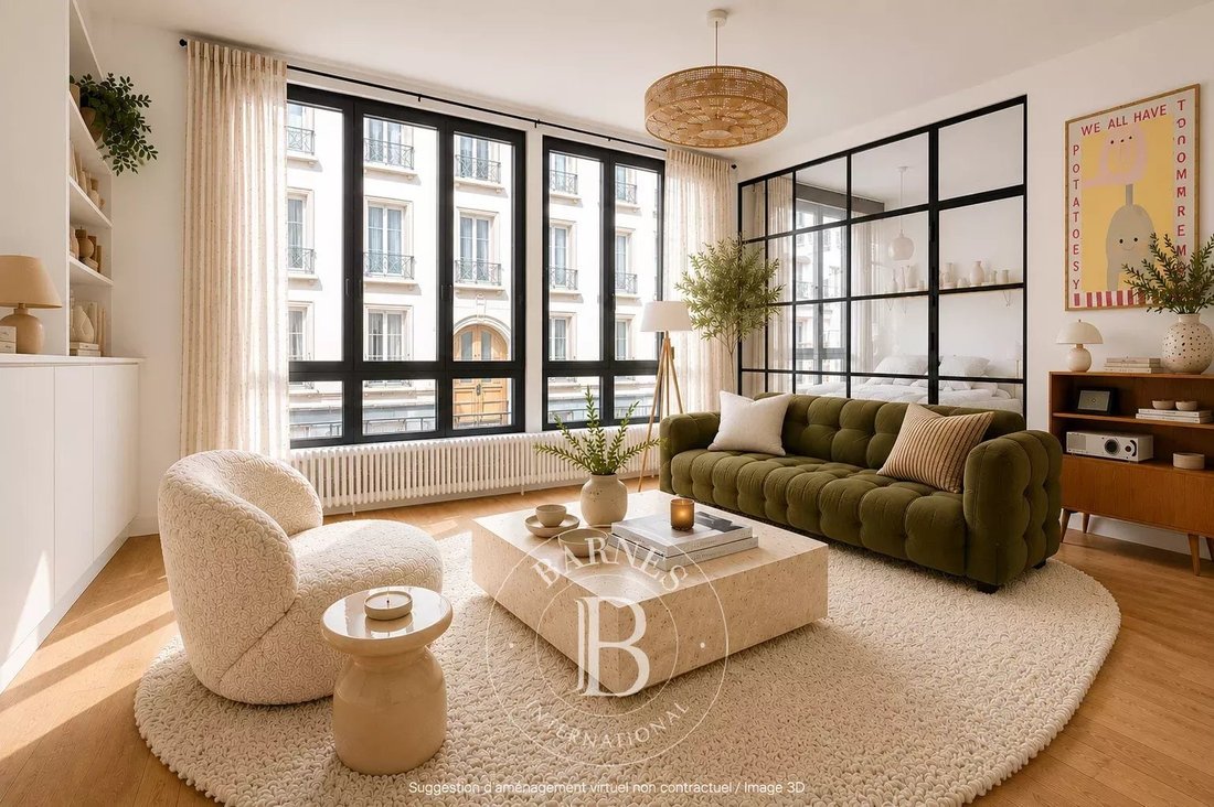 Apartment in Trudaine-Maubeuge, Paris 9e Arrondissement, Paris 3 - 17717208