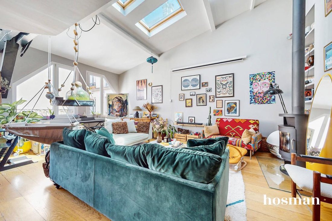 Apartment in Belleville-Saint Maur, Paris 11e Arrondissement, Paris 3 - 15765600