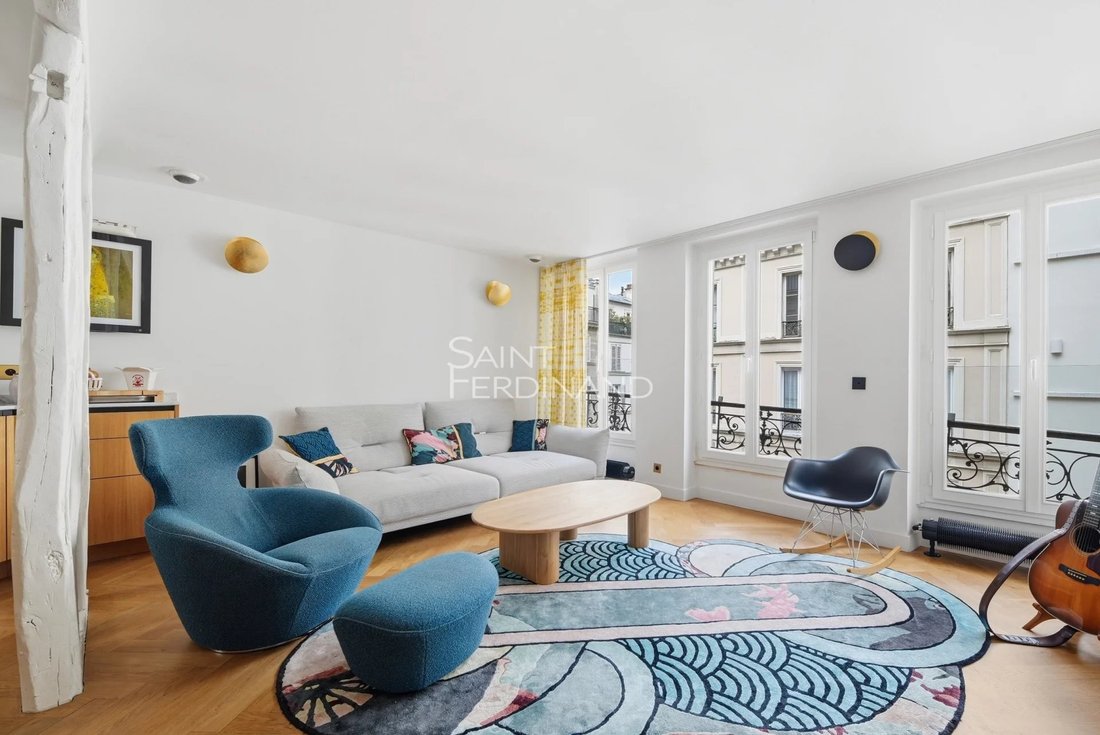 Apartment in Montmartre, Paris 18e Arrondissement, Paris 2 - 18185511