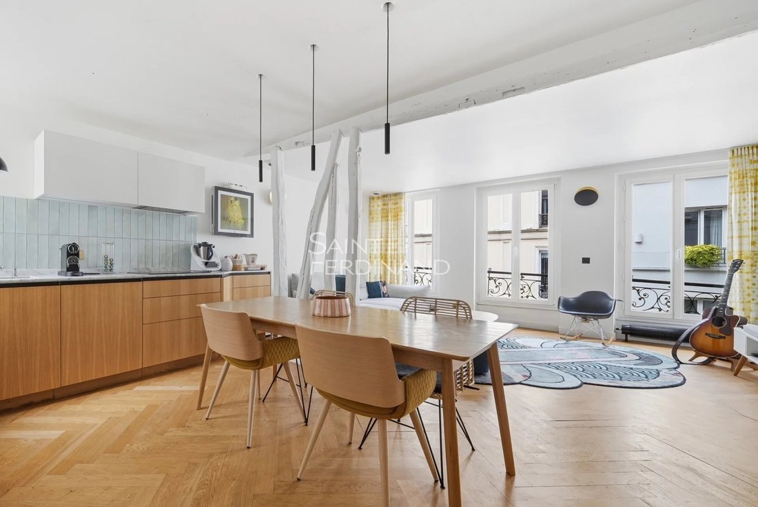 Apartment in Montmartre, Paris 18e Arrondissement, Paris 1 - 18185511