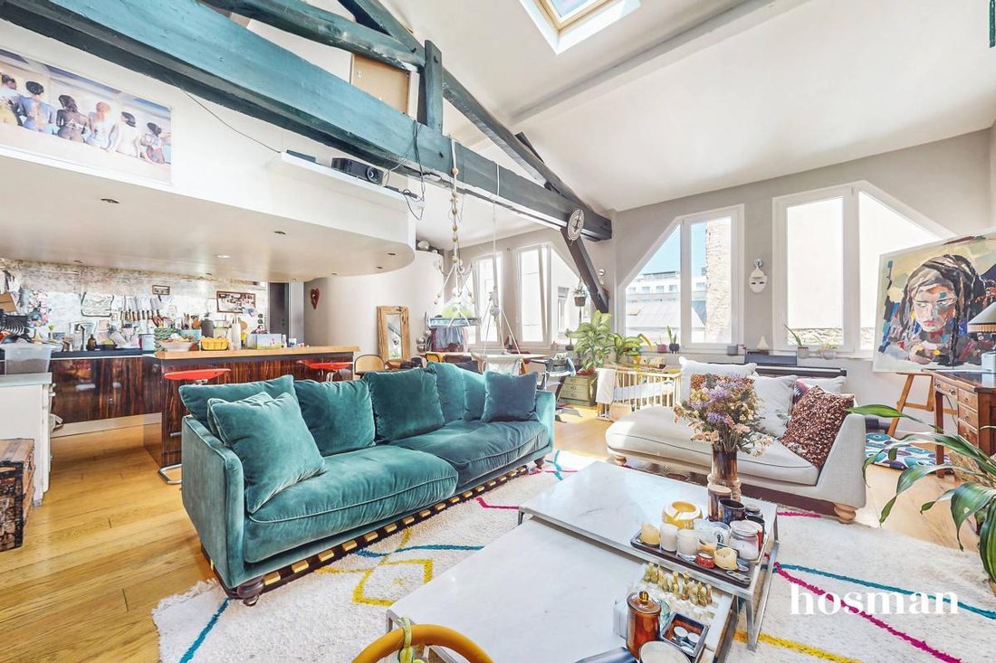 Apartment in Belleville-Saint Maur, Paris 11e Arrondissement, Paris 1 - 15765600