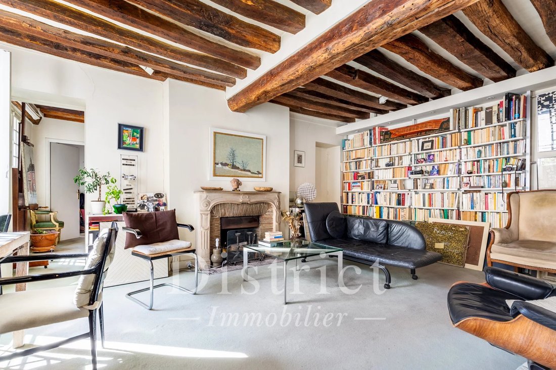Wohnung in Île Saint Louis, Paris 4e Arrondissement, Paris 5 - 18182149