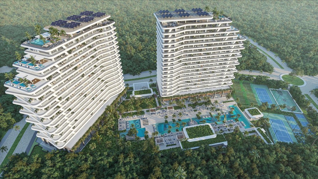 Appartement à Cancún, Quintana Roo, Mexique 2 - 18181792