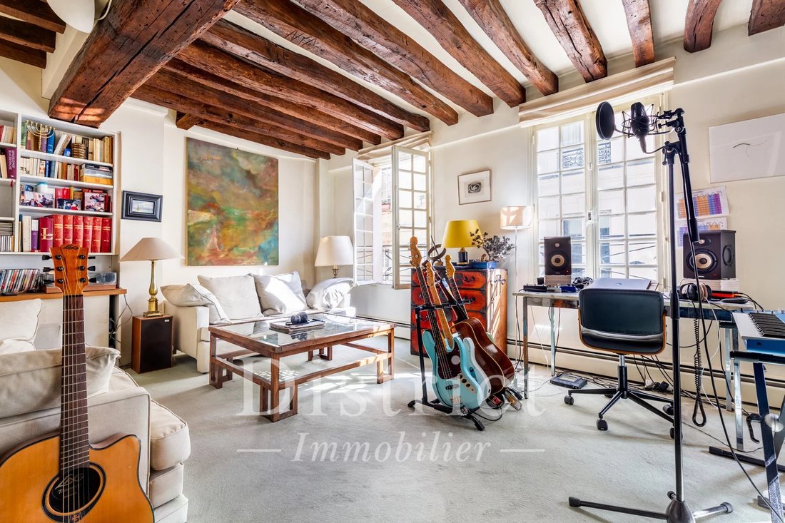 Wohnung in Île Saint Louis, Paris 4e Arrondissement, Paris 3 - 18182149