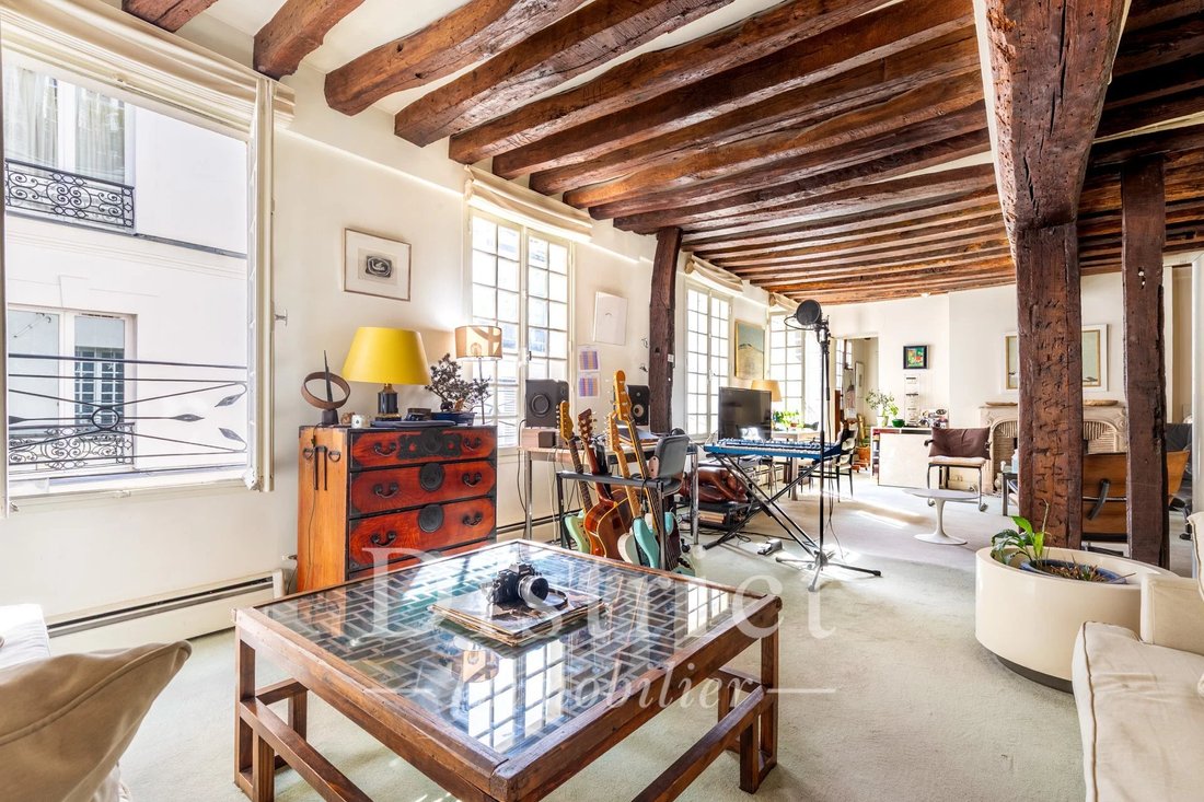 Wohnung in Île Saint Louis, Paris 4e Arrondissement, Paris 1 - 18182149
