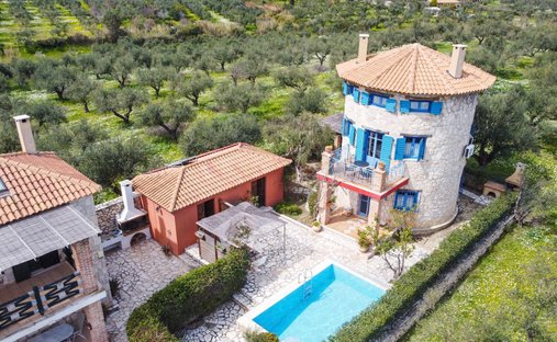Villa in Basilikou, Peloponnese, Western Greece and the Ionian, Greece 1