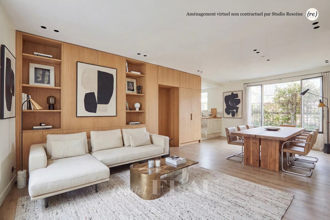 Apartment in Muette Sud, Paris 16e Arrondissement, Paris 2 - 17396505