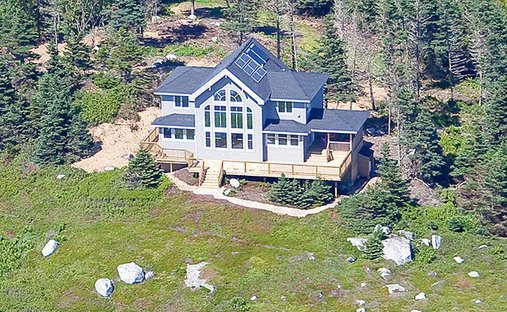 Isola privata a Prospect, Nuova Scozia, Canada 1
