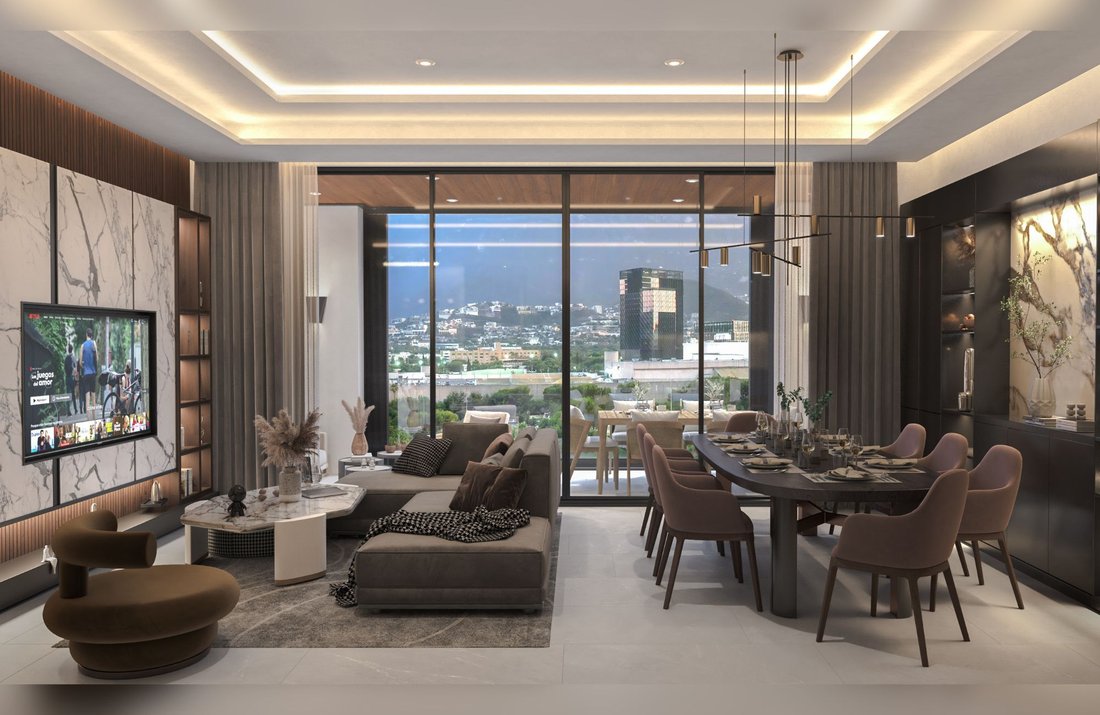 Appartement à San Pedro Garza García, Nuevo León, Mexique 4 - 18190146