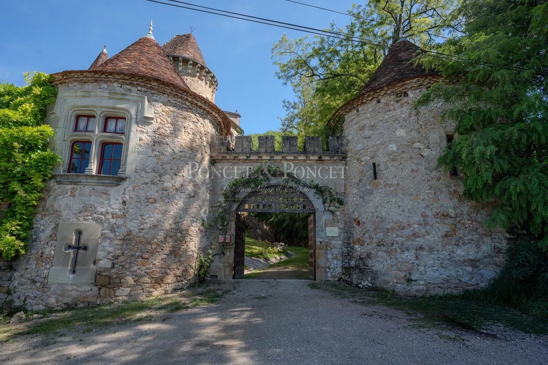 Castello a Zone Rurale, Figeac, Francia 3 - 18190227