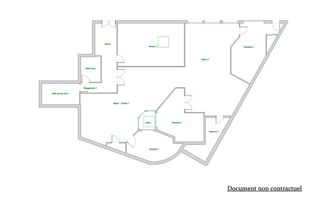 Apartment in La Chapelle-Marx Dormoy, Paris 18e Arrondissement, Paris 3 - 18190566