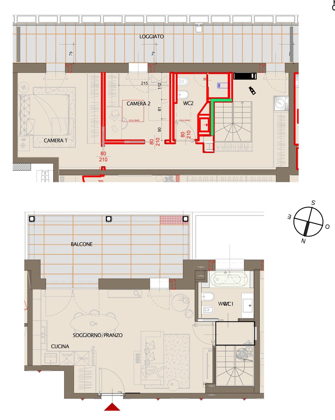Penthouse in Independence - Queen Giovanna, Milan, Italy 1 - 18191395
