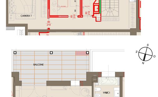 Penthouse in Independence - Queen Giovanna, Milan, Italy 1