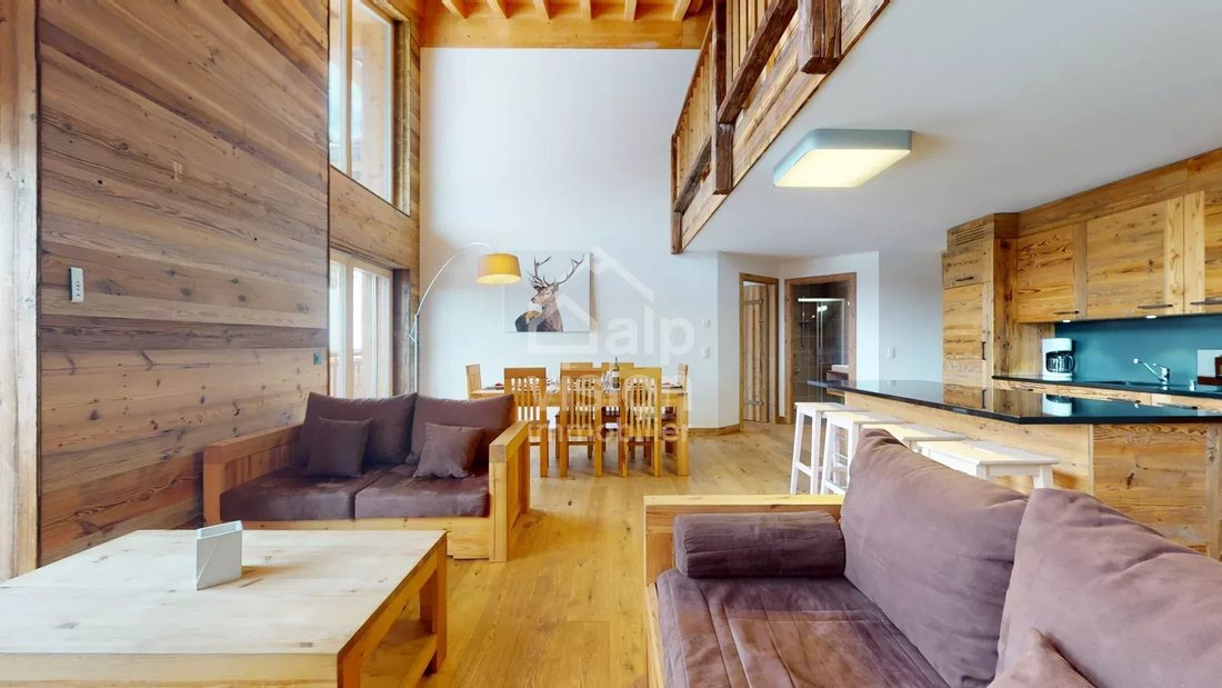 Unique Duplex 5.5 Room Ski In Ski Out