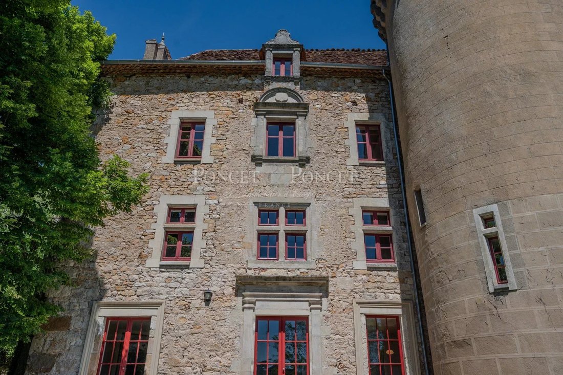 Castello a Zone Rurale, Figeac, Francia 2 - 18190227