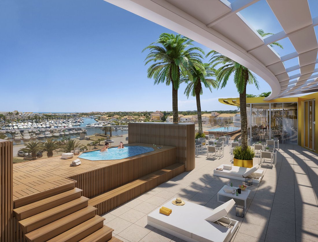 Apartment in Le Cap d'Agde, Agde, France 3 - 18190552