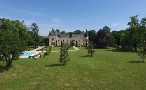 Castle in Cognac, Nouvelle-Aquitaine, France 1