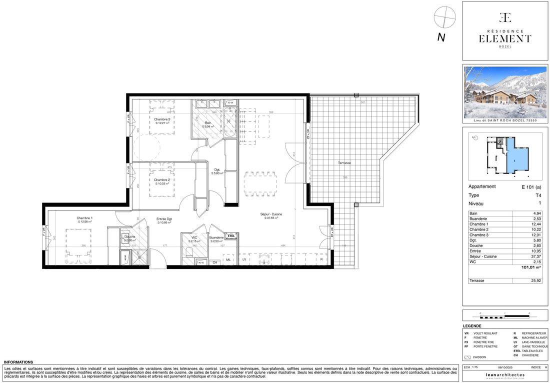 Apartment in Bozel, Auvergne-Rhône-Alpes, France 4 - 18192934
