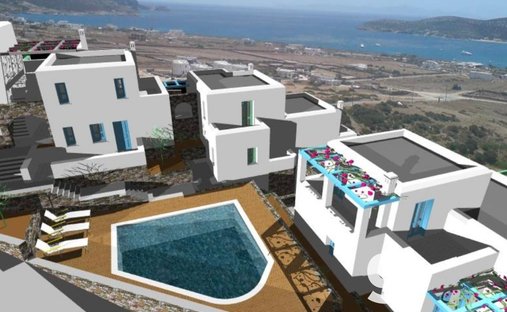 Land in Antiparos, Aegean, Greece 1