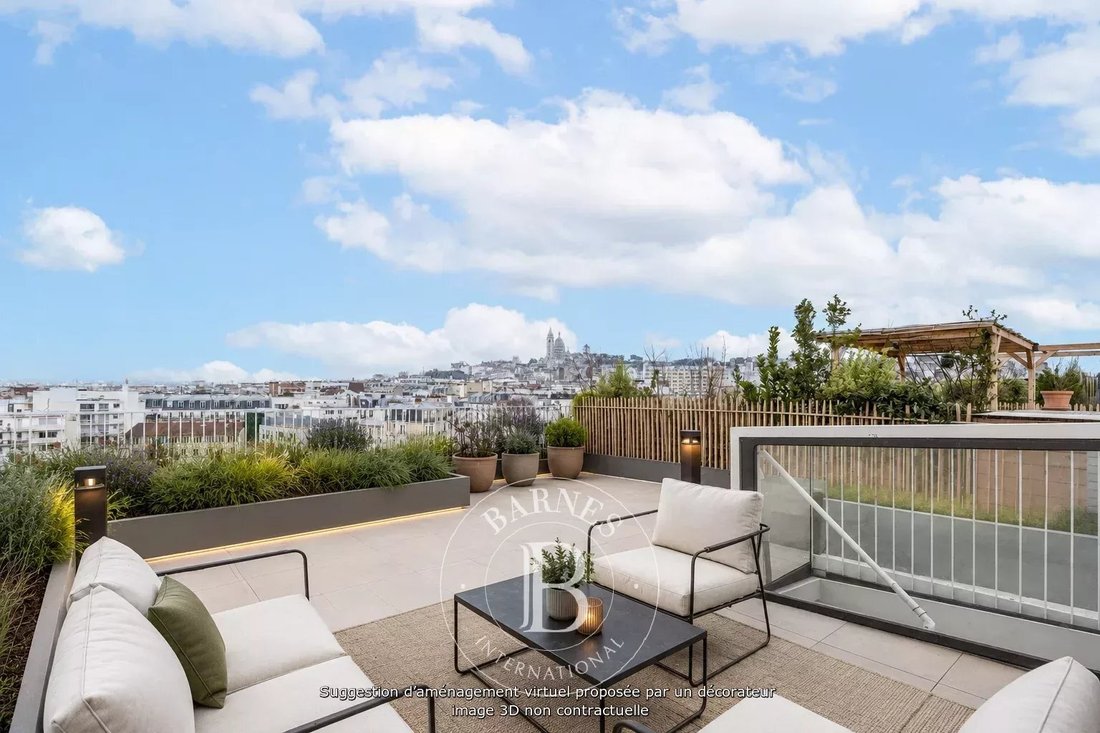 Apartment in Moskowa-Porte Montmartre-Porte de Clignancourt, Paris 18e Arrondissement, Paris 1 - 17049226