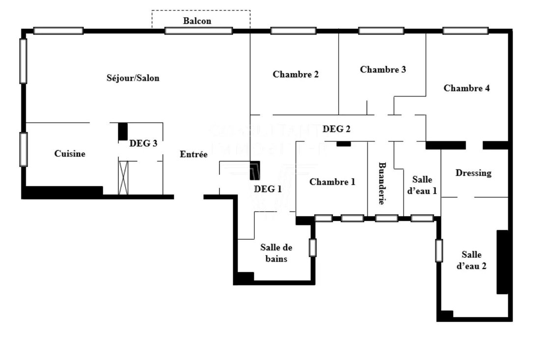 Apartment in Bois de Boulogne, Paris 16e Arrondissement, Paris 3 - 18198057