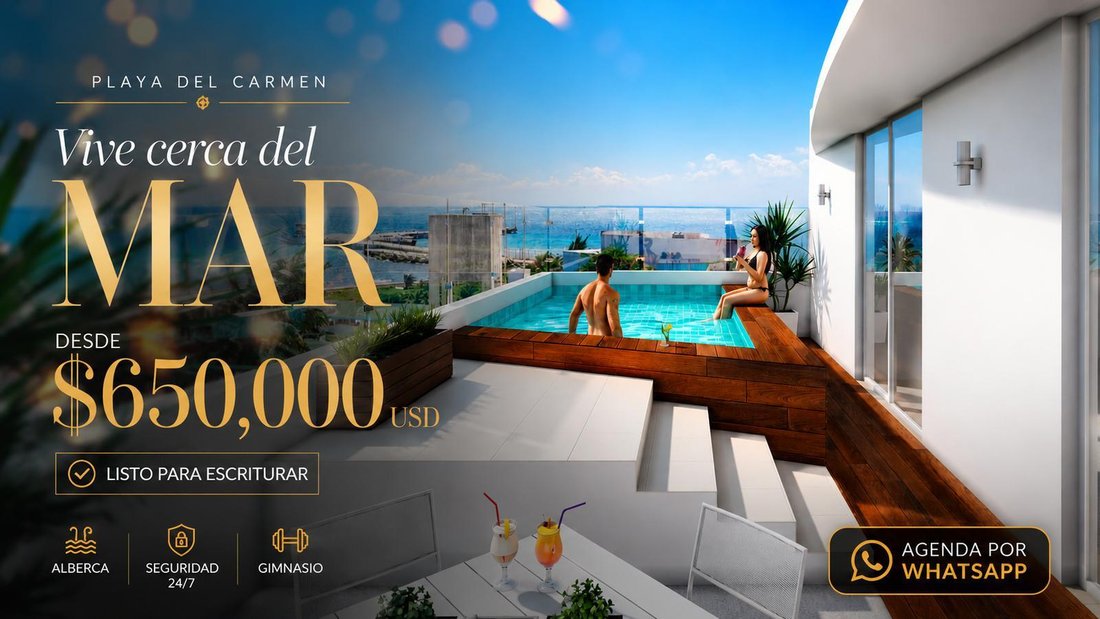 Apartment in Playa del Carmen, Quintana Roo, Mexico 1 - 18202711