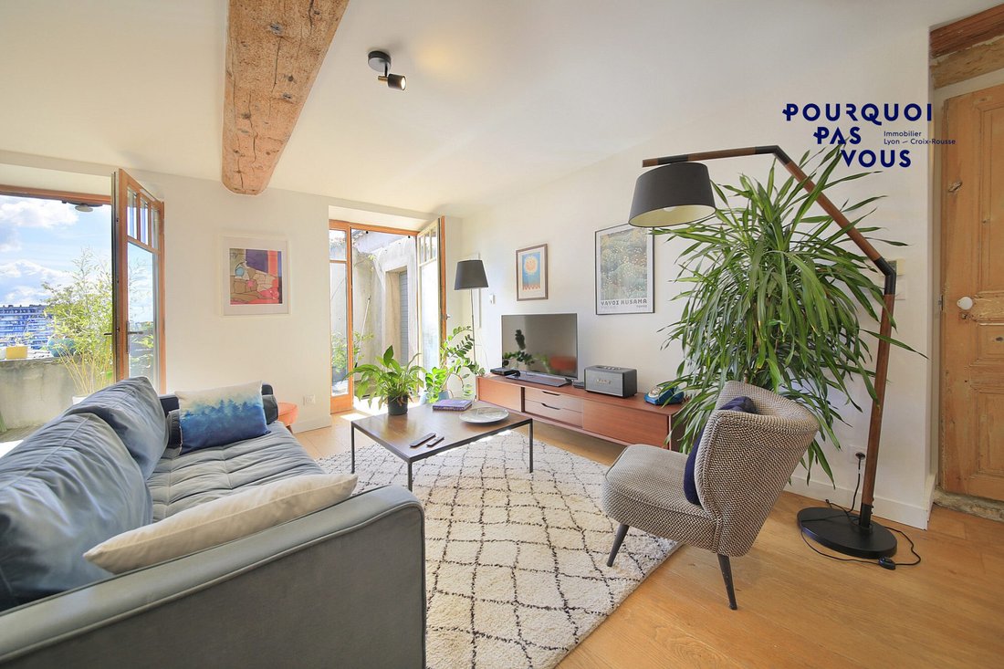 Apartment in Croix Rousse-Gros Caillou, Lyon 4e Arrondissement, Lyon 4 - 18206899