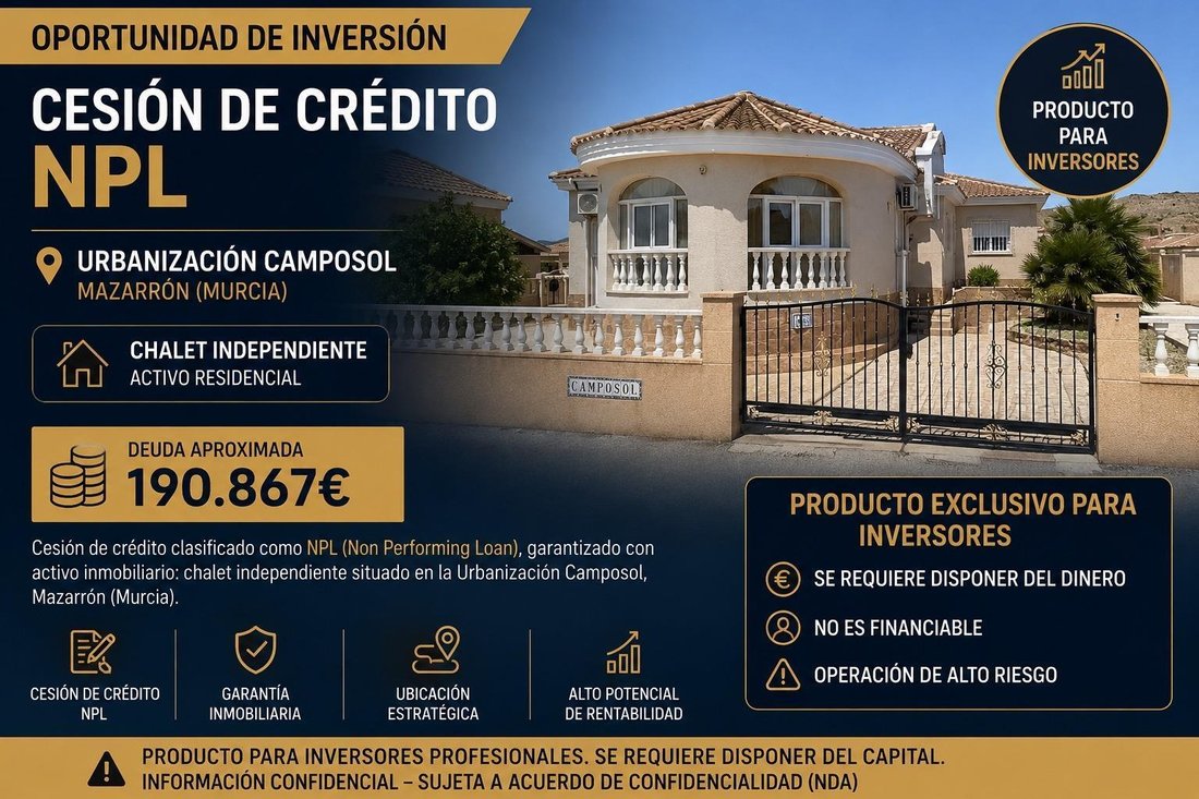 Villa in Mazarron, Región de Murcia, Spain 2 - 18203543