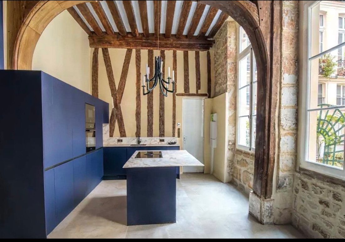 Penthouse in Saint Gervais, Paris 4e Arrondissement, Paris 2 - 18200721