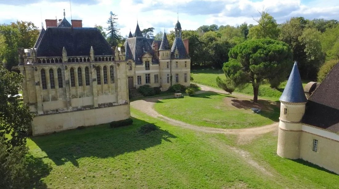 Castle in Mirande, Occitania, France 2 - 18205607