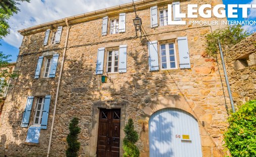 Castle in Ouest, Lodève, France 1