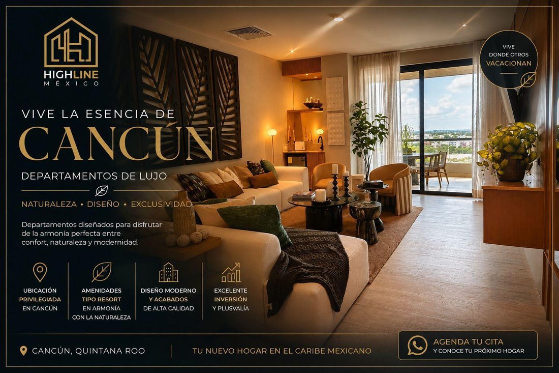 Apartment in Cancún, Quintana Roo, Mexico 1 - 18202709