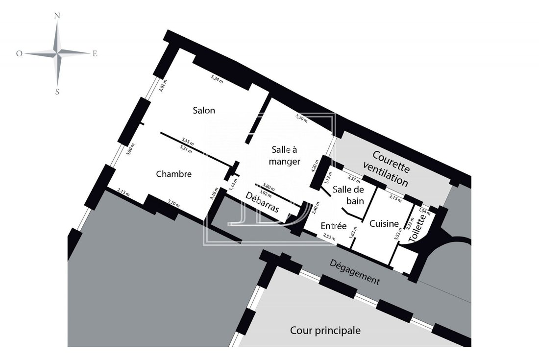 Apartment in Enfants Rouges, Paris 3e Arrondissement, Paris 5 - 18206883
