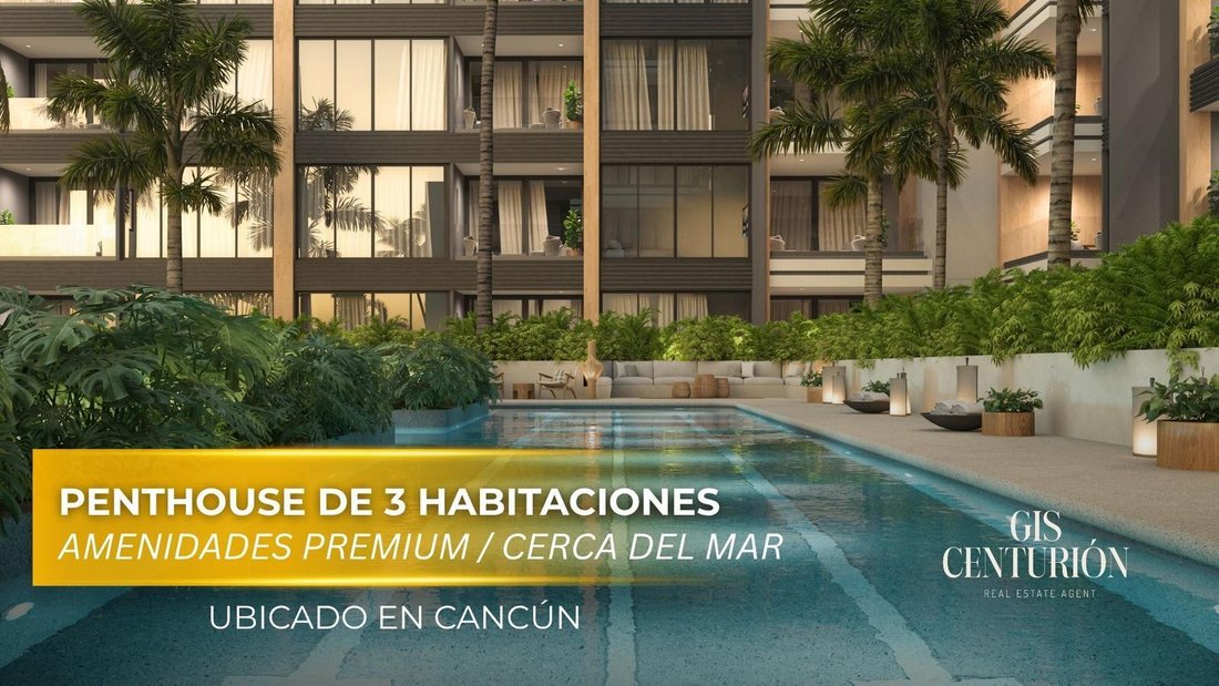 Appartement à Cancún, Quintana Roo, Mexique 1 - 18202780