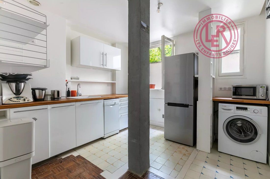 Wohnung in Scheune Aux Belles-Terrage, Paris 10e Arrondissement, Paris 5 - 18201419