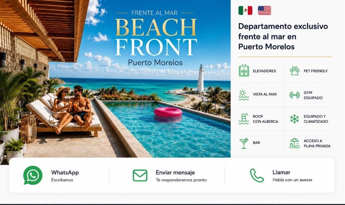 Apartment in Cancún, Quintana Roo, Mexico 1 - 18202701