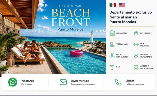 Appartamento a Cancún, Quintana Roo, Messico 1
