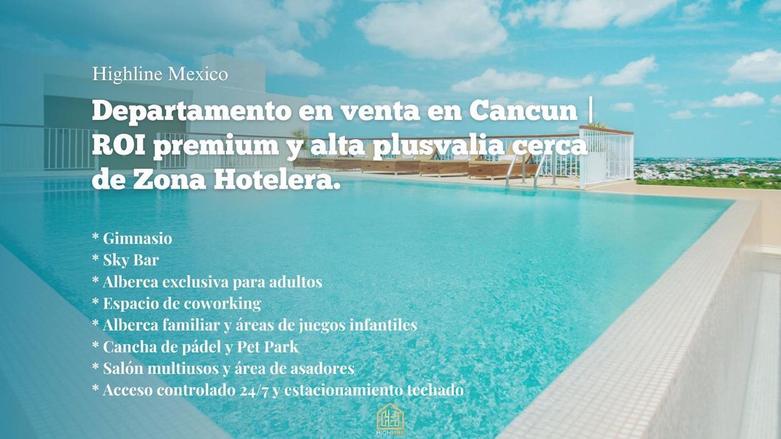 Apartment in Cancún, Quintana Roo, Mexico 1 - 18202637