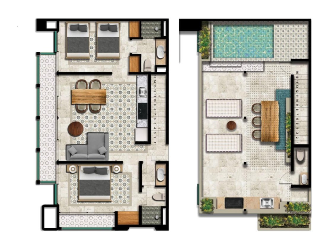 Apartment in Tulum, Quintana Roo, Mexico 2 - 18202804