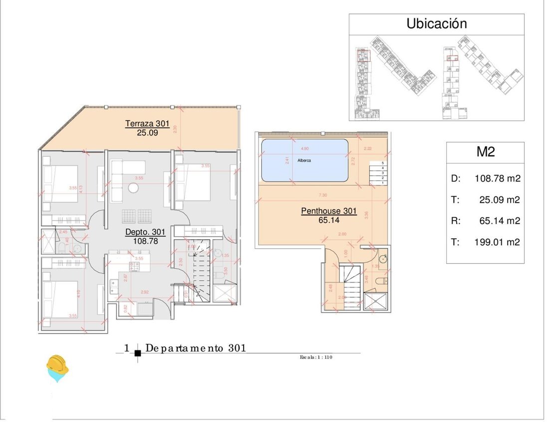 Apartment in Puerto Aventuras, Quintana Roo, Mexico 3 - 18203845