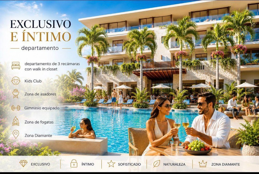 Apartment in Playa del Carmen, Quintana Roo, Mexico 1 - 18202702