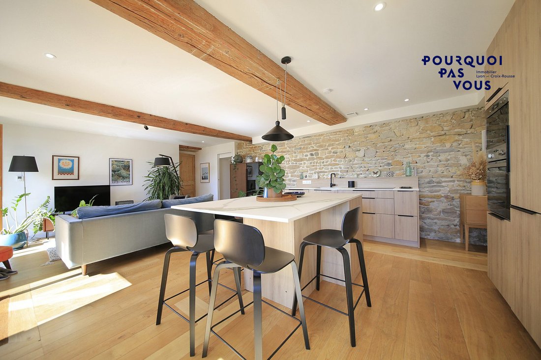 Apartment in Croix Rousse-Gros Caillou, Lyon 4e Arrondissement, Lyon 5 - 18206899