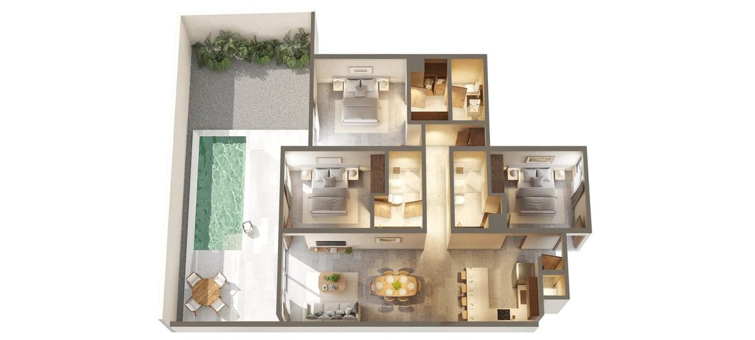 Apartment in Tulum, Quintana Roo, Mexico 2 - 18203083